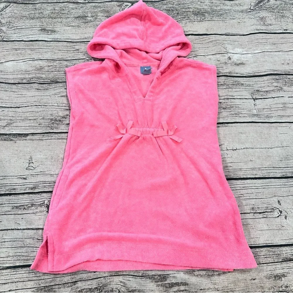 GAP Kids Pink Terry Coverup with Hood Size 3t